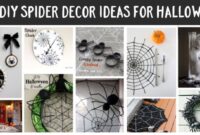 How to make a halloween spider decoration