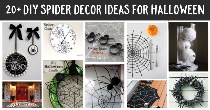 How to make a halloween spider decoration