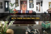 How to decorate your living room desi style