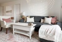 How to decorate a very small living room