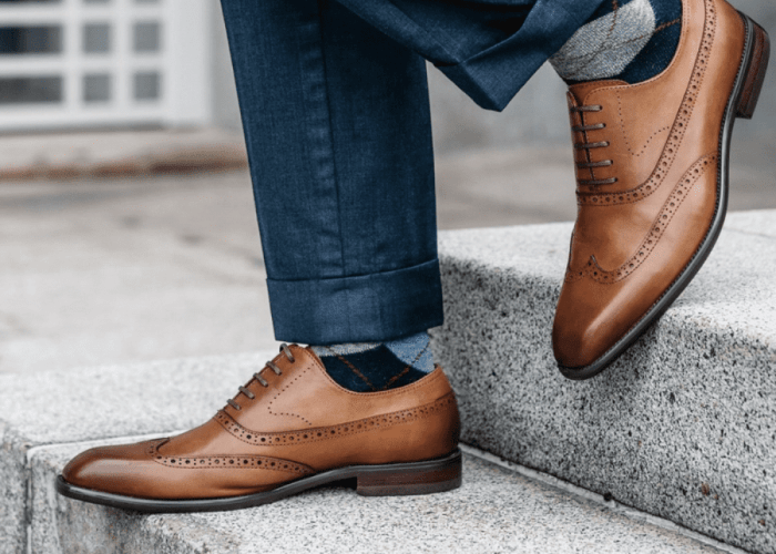 Teal dress shoes for men