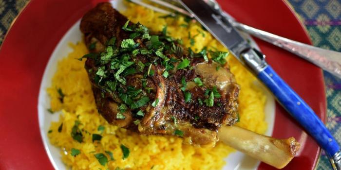 How to cook lamb shank persian style