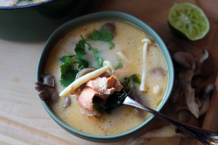 How to cook salmon head soup filipino style