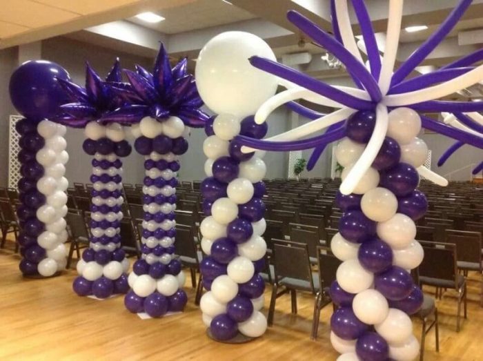 How to make a balloon decoration