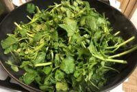 How to cook watercress indian style