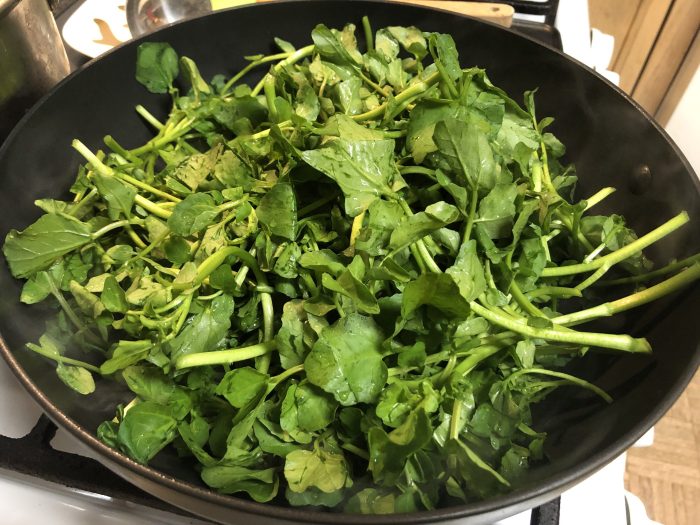 How to cook watercress indian style