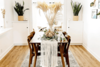 How to decorate a bohemian dining room