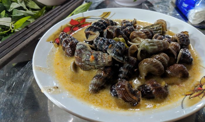 How to cook snails vietnamese style