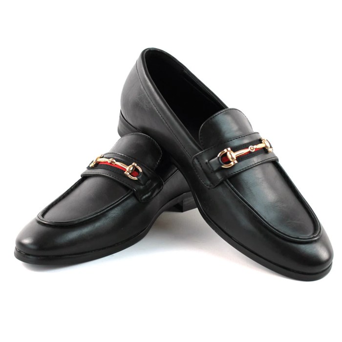 Mens slip on loafers dress shoes