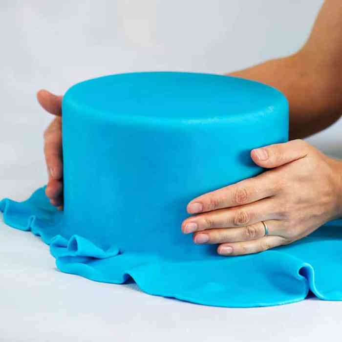 How to make fondant cake decoration